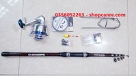 Bộ cần câu máy rút gọn SHIMANO rẻ vô địch (2m4)