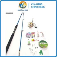 Bộ Cần Câu Máy Shimano 2 Khúc , Bộ Cần Câu Cá Lure Giá Rẻ Từ 1m5 đến 2m7 Và Máy BL6000 Tặng Kèm 12 Món Phụ Kiện Đi Kèm