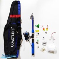 Bộ Cần Câu shimano 1m8 - 2m1 - 2m4- 2m7 kèm set phụ kiện tặng túi đựng cần