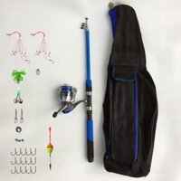 Bộ cần câu shimano giá rẻ, máy câu cá 4000 kèm phụ kiện tặng túi đựng cần