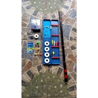 Bộ cần câu tay shimano 5h kèm phụ kiện