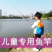 Bộ cần câu trẻ em, cần câu hoàn chỉnh cho trẻ em mới bắt đầu, cần câu tôm thật đặc biệt, cần câu mini ngắn