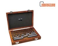 Bộ căn mẫu 32 chi tiết, cấp 1, tiêu chuẩn ISO3650, Insize 4100-132, Dải đo: 1.005-50mm