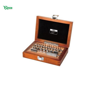 Bộ căn mẫu cacbua INSIZE 4164-187 (Cấp 1, 87 khối/bộ)