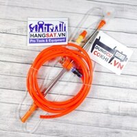 Bộ cần tưới cây lắp vào vòi nước máy, cần rút dài 3.6m, đầu tưới loa bé, dùng tưới cây, phun thuốc