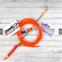 Bộ cần tưới cây lắp vào vòi nước máy, cần rút dài 1m, đầu phun loa to, dùng tưới cây, phun thuốc sâu tiện lợi