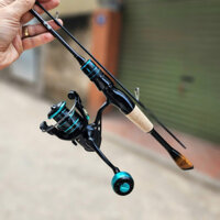 Bộ Cần UL Cán Bóng Chày Đứng - Golden mud carp - Kết hợp Máy Đứng Takumi HZ1000 Size cần 1m68 - 1m8 - 1m98