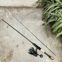 Bộ Cần UL Cán Bóng Chày Đứng - Golden mud carp - Kết hợp Máy Đứng Takumi HZ1000