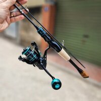 Bộ Cần UL Cán Bóng Chày Đứng - Golden mud carp - Kết hợp Máy Đứng Takumi HZ1000