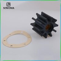 Bộ cánh quạt cao su thay thế máy bơm nước biển # 17937-0001