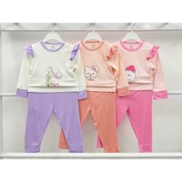 Bộ cánh tiên Jinro chất cotton lạnh cho bé gái 3 màu