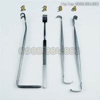 Bồ cào phẫu thuật 3 răng nhọn dùng trong thẩm mỹ - công nghệ Đức