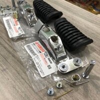 Bộ cao su gác chân trước Jupiter ,  Exciter 135 đời 2011 - 2012 - 2013 - 2014 zin Yamaha / gác xếp trước EX 135