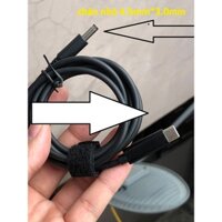 Bộ Cáp Chuyển Đổi Chân Cắm Usb Type C Sang Sạc Dell Chân Nhỏ 4.5*3.0mm Loại Tốt
