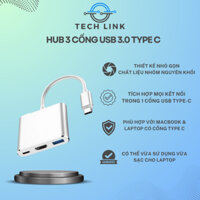 Bộ cáp chuyển đổi tín hiệu từ chân Typec sang HDMI+VGA+USB3.0 chất lượng cao 4K kết nối ti vi máy chiếu Type-c