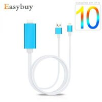 Bộ Cáp HDMI-Lightning giúp kết nối điện thoại IPhone,ipad ios 8-10 - 002544