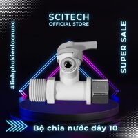Bộ cấp nước đầu nguồn, bộ chia nước đầu vào dây 6 hoặc dây 10 bằng Nhựa dùng trong máy lọc nước - Hàng chính hãng - Bộ cấp 10 Nhựa