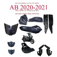 BỘ CARBON TRANG TRÍ AB 2020 ( AIR BLADE 2020, 3 MÓN , 4 MÓN)