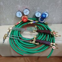 Bộ cắt gió đá (cắt oxy gas) G01-30 tốt, 2-3 gióng inox, dây 10m có van chống cháy