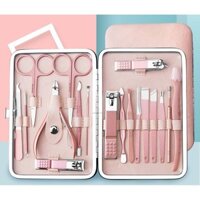 Bộ Cắt Móng Tay 18 Món Đa Năng, Dũa Móng, Bấm Móng, Nhíp - Chất Liệu Cao Cấp 💖FREESHIP💖 PoyPoy Đồ Gia Dụng Nội Địa Trung