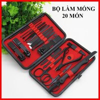 Bộ Cắt Móng Tay, Dụng Cụ Làm Móng, Bộ Bấm Móng Tay, Kềm Cắt Móng - 20 MÓN