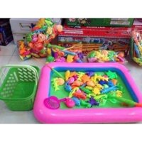 BỘ CÂU CÁ BỂ PHAO CHO BÉ
