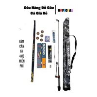 Bộ câu cá đầy đủ - Kèm cần câu 6H 4m5 ngẫu nhiên kèm phụ kiện đầy đủ như hình