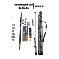 Bộ câu cá đầy đủ - Kèm cần câu 6H 4m5 ngẫu nhiên - kèm theo bộ phụ kiện đầy đủ