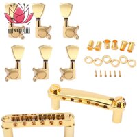 Bộ Cầu Đàn Màu Vàng Cho Đàn Guitar Điện Gb Phong Cách Lp