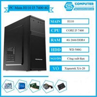 Bộ cây CPU I5-7400 RAM 4G HDD 500G Màn 20″ KingView