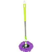 BỘ cây lau nhà 360 độ MÂM INOX THÂN INOX LOẠI ĐẮT