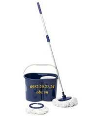 Bộ cây lau nhà 360 độ Omega Mop Đài Loan