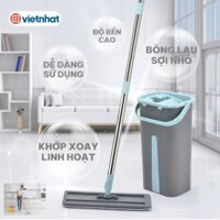 Bộ Cây Lau Nhà Chổi Lau Nhà Tự Vắt 360 Độ Chính Hãng Việt Nhật Cao Cấp MS 9560