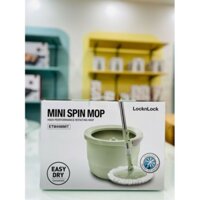 Bộ Cây Lau Nhà LocknLock Mini Màu Mint Kèm 2 Bông Lau ETM498MIT ( cam kết hàng chính hãng, y hình)