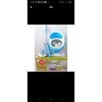 bộ cây lau nhà mega với vòng xoay 360%