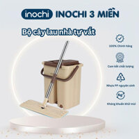 Bộ Cây Lau Nhà Thông Minh Kèm Thùng Vắt 2 Ngăn Sizes Lớn BH-M200 INOCHI