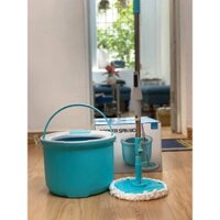 BỘ CÂY LAU NHÀ XOAY TAY THÔNG MINH LOCK&LOCK CORNER ETM494