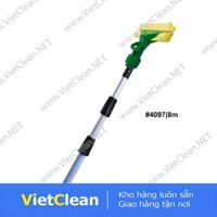 Bộ cây lau trần 8m đầu kẹp khăn lau