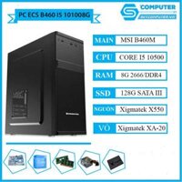 Bộ cây Main B460M CPU i5-10400 RAM 8G