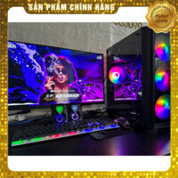 Bộ Cây máy tính cá nhân HNQ Case PC H81, i3 4160, i5 4570, i7 4770 Ram 8G, SSD 256Gb, VGA GTX 7xx Card Rời Chơi Mượt Gam