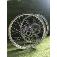 Bộ CĐN ya trước đĩa sau đùm căm crom niềng nhôm gắn Như Zin nha ae