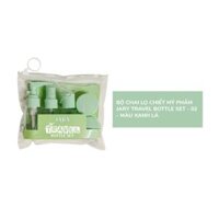 Bộ Chai Lọ Chiết Mỹ Phẩm Jary Travel Bottle Set 02 #Màu Xanh Lá