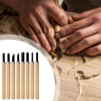 Bộ chạm khắc gỗ hoàn chỉnh Bộ đục gỗ Gouges để khắc gỗ
