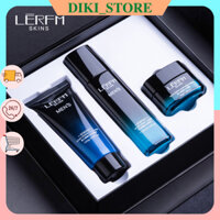 Bộ chăm sóc da cao cấp cho nam gồm sữa rửa mặt + Toner + kem dưỡng ẩm LERFM