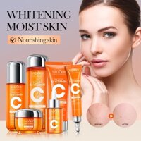 [Bộ chăm sóc da] SADOER 5X Vitamin C Làm trắng da Bộ 6 món Hộp quà Sản phẩm chăm sóc da mặt
