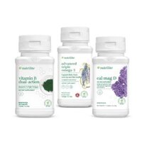 Bộ Chăm Sóc Người Lớn Tuổi Amway (Vitamin B, Omega-3, Canxi) – Hỗ Trợ Sức Khỏe Toàn Diện