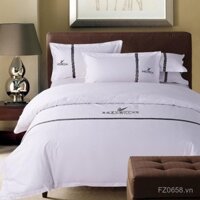 Bộ chăn bông năm sao, Bộ Chăn bốn món, Bộ Chăn Ga Gối Đệm đặc biệt, Bộ Chăn Ga Gối Đệm khách sạn màu trắng, Bộ Chăn Ga Gối Đệm khách sạn XMUU