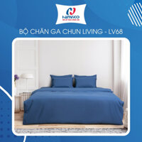 Bộ chăn ga chun Living - LV68 Chất Liệu Cotton Cao Cấp Mềm Mịn Đã Tay Trợ Thủ Đắc Lực Cho Những Giấc Ngủ Ngon