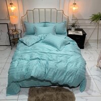 Bộ Chăn Ga Cotton Lụa 3F sét 4 món đủ kích thước hàng cao cấp