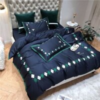 Bộ chăn ga cotton lụa hàng nhập khẩu cao cấp
